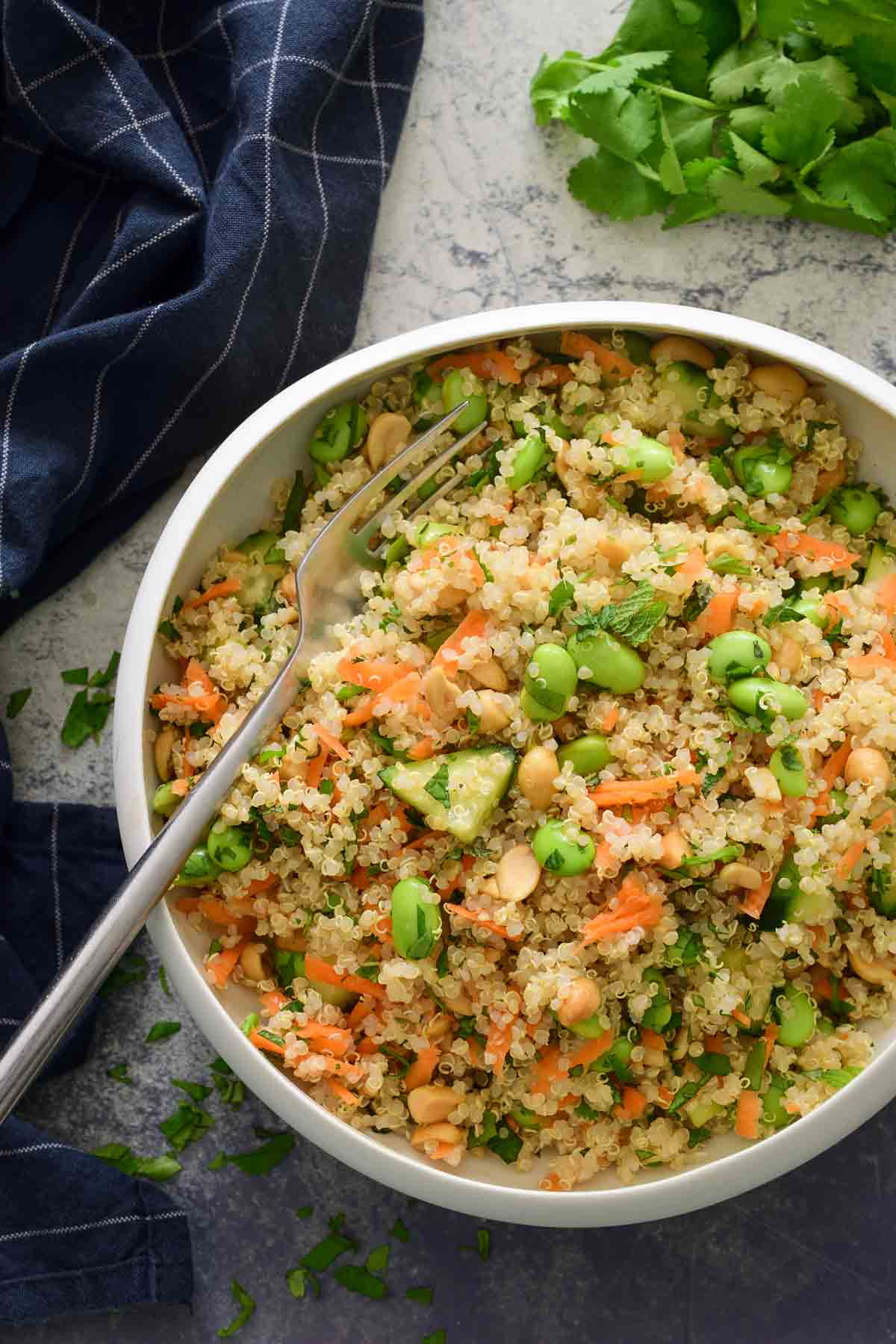 Customize Your Quinoa Edamame Salad: Vegan, GF & More